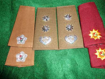 SADF Officers Ranks