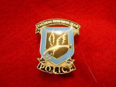 Police Tactical Response Team Badge