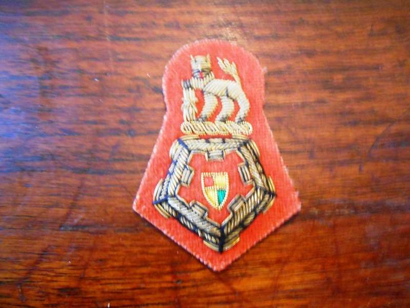 SA Army Staff Officers Cap Badge