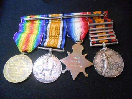Qsa & WW1 Group of Medals
