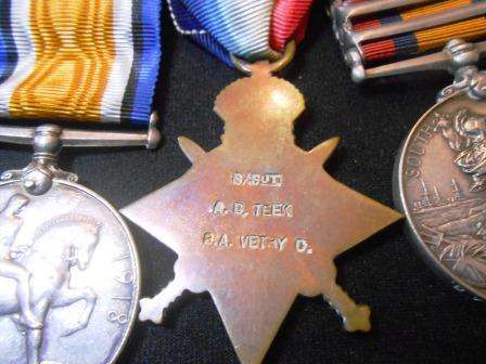 Qsa & WW1 Group of Medals