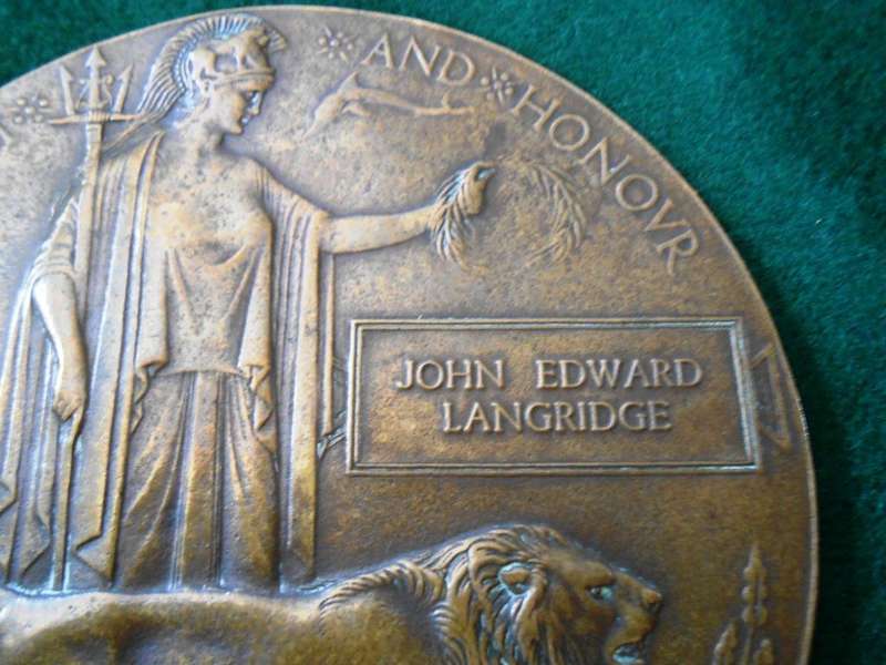 WWI Death Penny "Plaque"