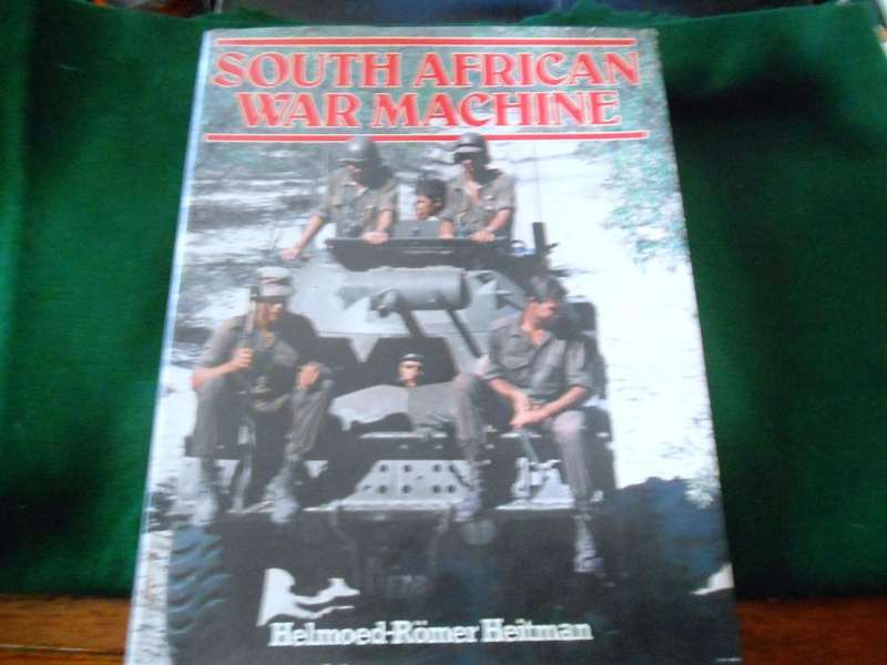 South Africa War Machine - Hard cover book