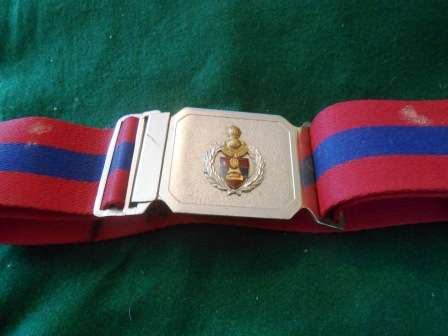 SADF 2 Field Regiment Stable belt