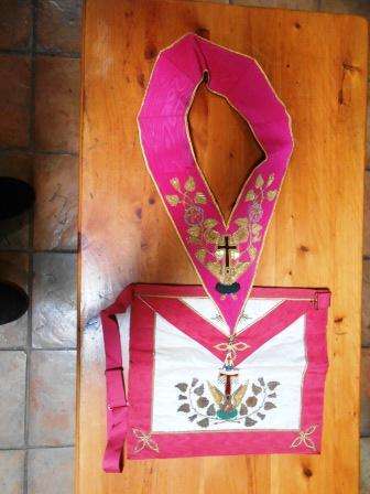 Masonic 18th degree Sash & Apron