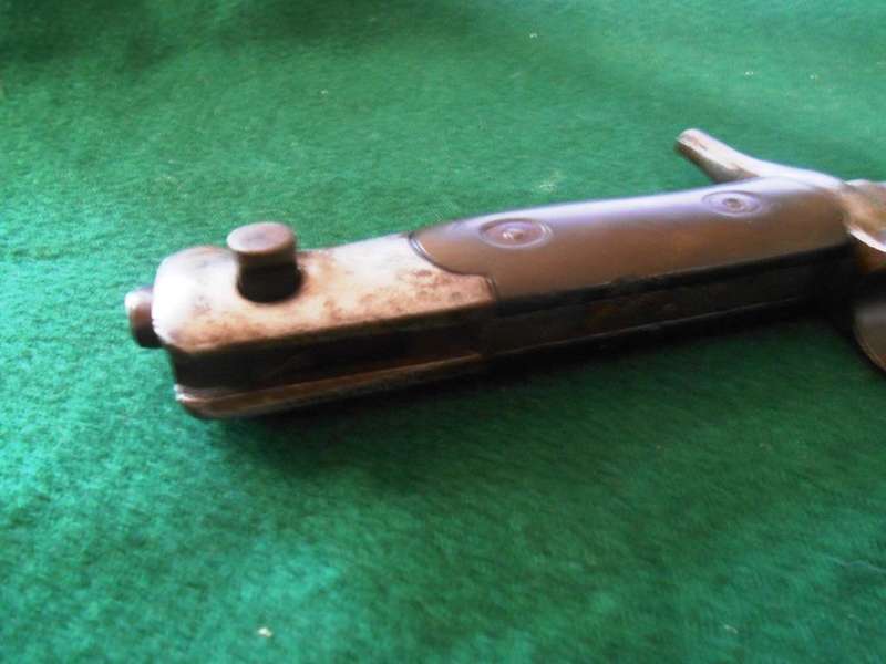 Vetterli M1870 Italian issue Bayonet - By Brescia Shortened for WWII Rare (note no scabbard)