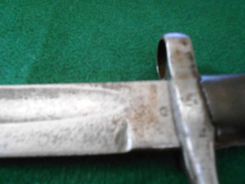 Vetterli M1870 Italian issue Bayonet - By Brescia Shortened for WWII Rare (note no scabbard)