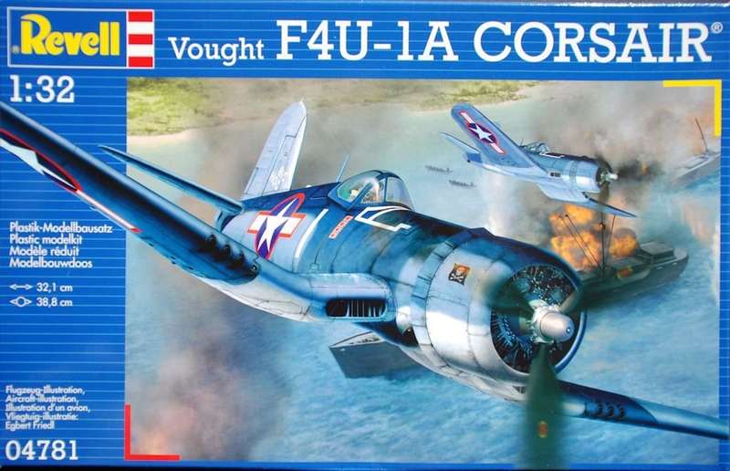 Vought F4U-1D Corsair Revell 04781 1/32