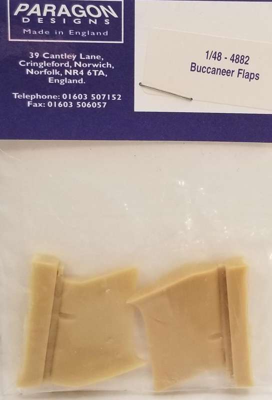 Buccaneer Flaps Resin 1/48 Paragon Designs 4882