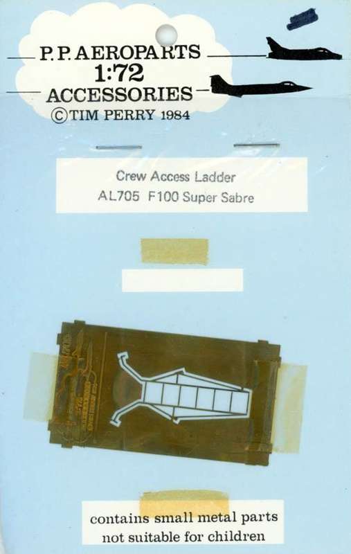 F-100 Super Sabre Crew Access Ladder P.P. Aeroparts AL705