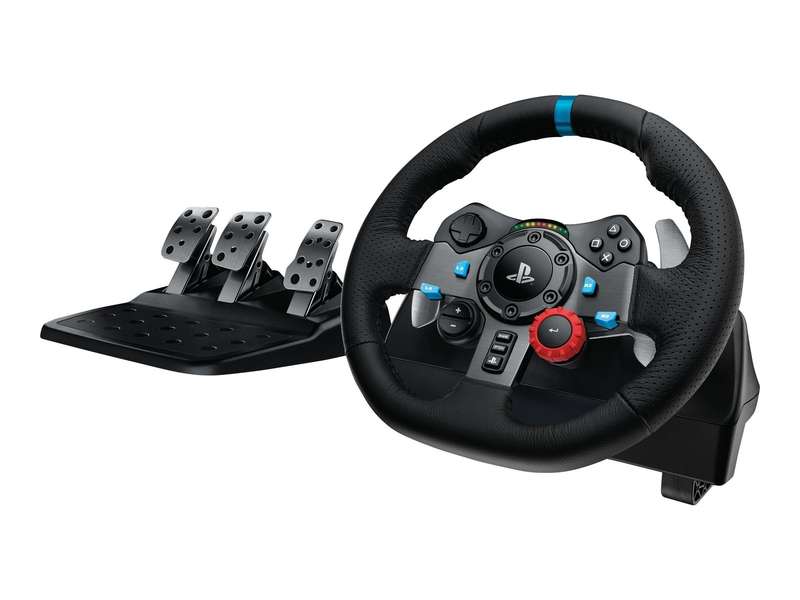 Logitech G29 Driving force Racing Steering wheel and pedals