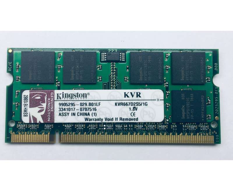 KINGSTON 1GB DDR2 PC2-5300