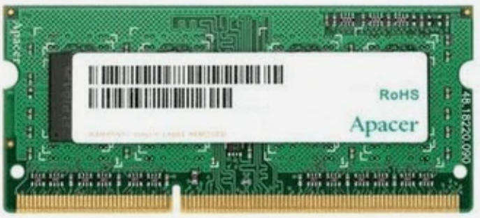 Apacer 1gb sod 1.35v pc3-12800 cl11 DDR3