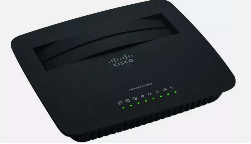 Linksys X1000 Wireless ADSL2 Modem Router Black