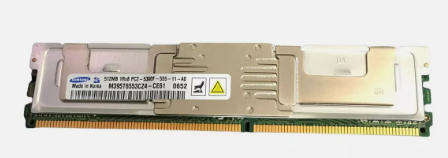Samsung RAM 512MB 1Rx8 PC2-5300F Ddr2 667mhz M395T6553CZ4-CE61