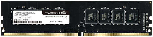 Elite DDR4 16GB Single (1 x 16GB) 3200MHz (PC4-25600) CL22 Unbuffered Non-ECC 1.2V UDIMM 2