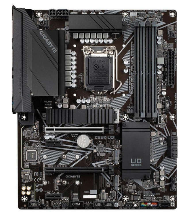 Gigabyte Ultra Durable Z590 UD Desktop Motherboard - Intel Chipset - Socket LGA-1200 - Intel Optane