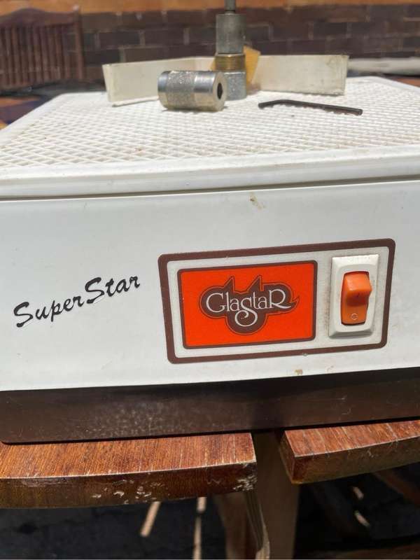 Stained Glass Tools & Supplies Bundle  Glastar Super Star Grinder + Accessories