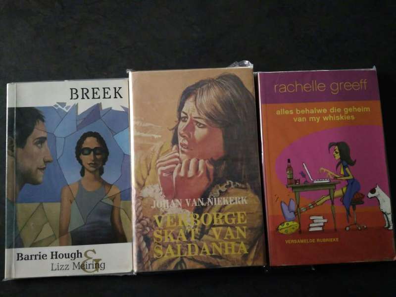 Books x 3 Afrikaans Fiction