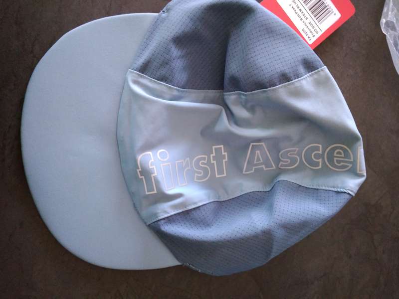 First Ascent Endurance Soft Peak Tech Cap Blue