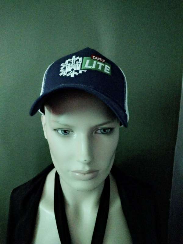 Castle Lite Cap Blue and White