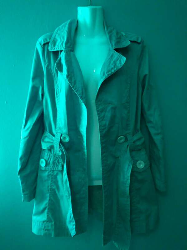Light Blue Dyed Jacket Size 6/30