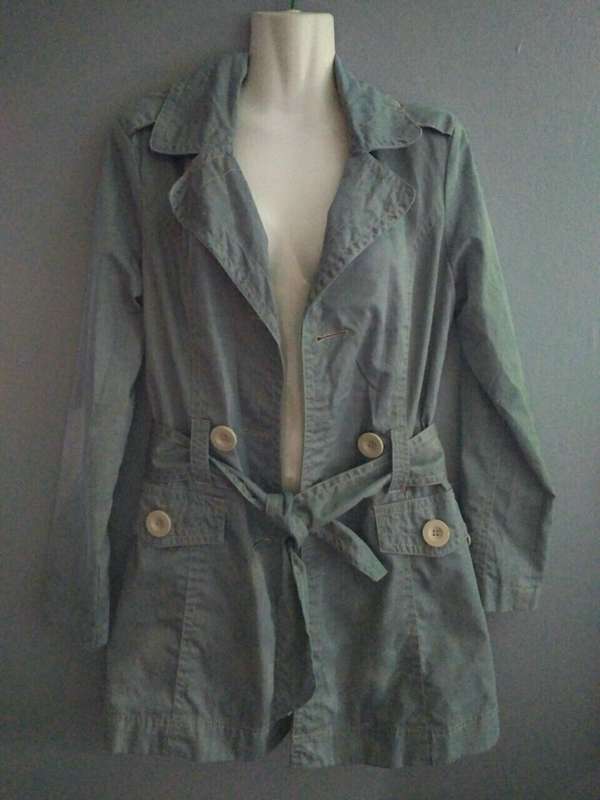 Light Blue Dyed Jacket Size 6/30