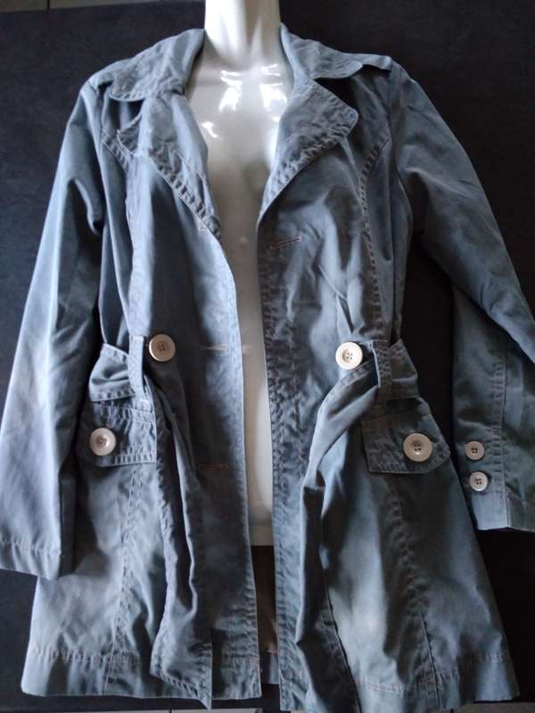 Light Blue Dyed Jacket Size 6/30