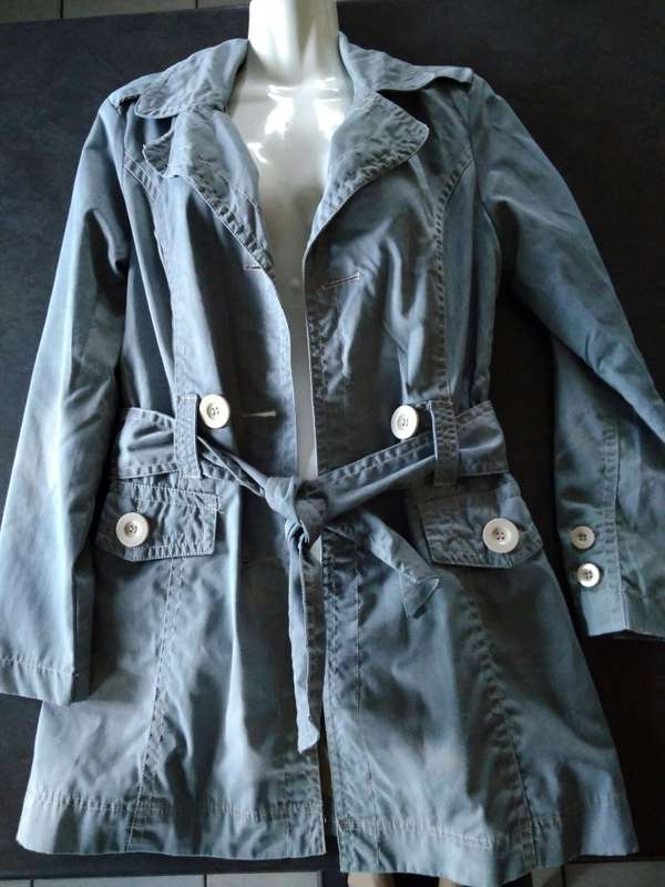 Light Blue Dyed Jacket Size 6/30