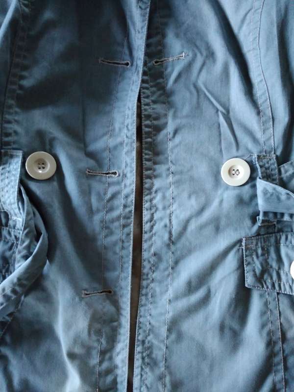 Light Blue Dyed Jacket Size 6/30