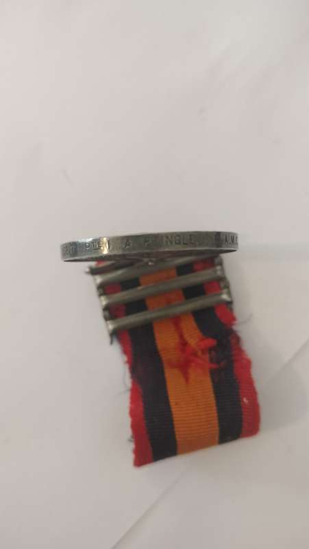 Queen South Africa QSA Boer War medal