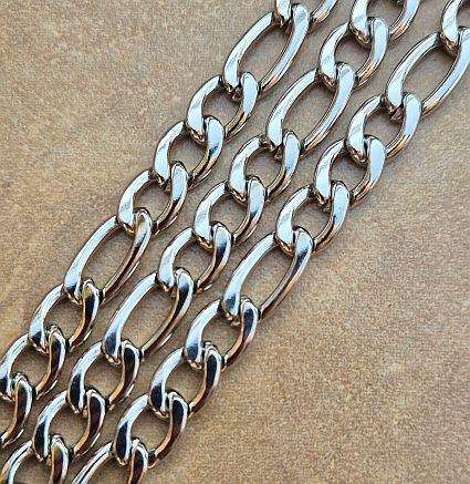 5m  Stainless Steel  /  Oval Link  Chain /  Link Sizes 10x7 & 14x7mm