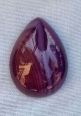 *Clearance Sale*DIY ***1 Set ** 1pc ( 18x25mm) Natural /  Agate / Purple / Dyed/ Drop Cabo