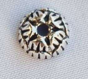 *Clearance Sale *10pc, 9mm  Tibetan Style Antique Silver Tone Bead Caps
