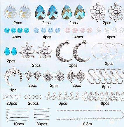 ***DIY***  Sun Catcher / Moon / Sun / Glass Beads / Making Kit