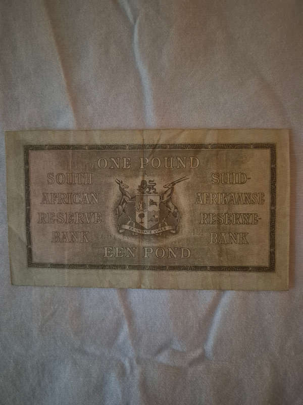 One pound note