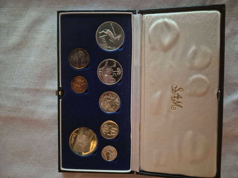 1985 proof set South africa