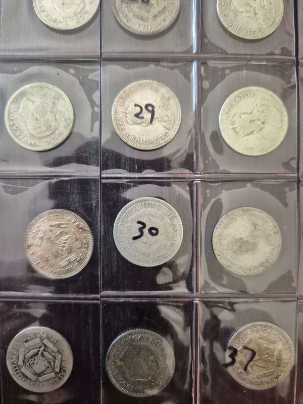 31 zar 5c coins