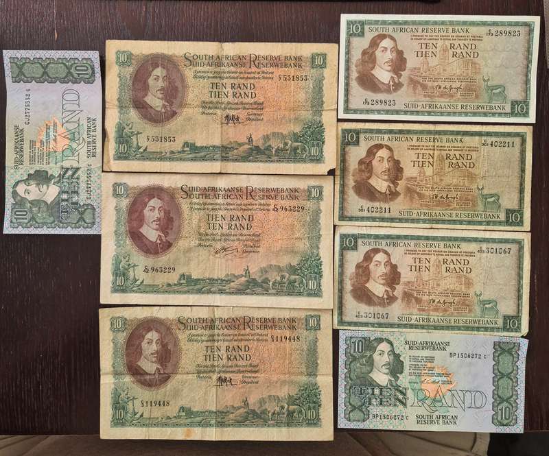 8 old R10 notes
