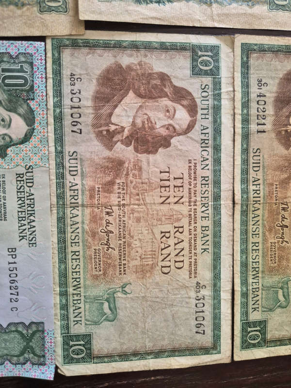 8 old R10 notes