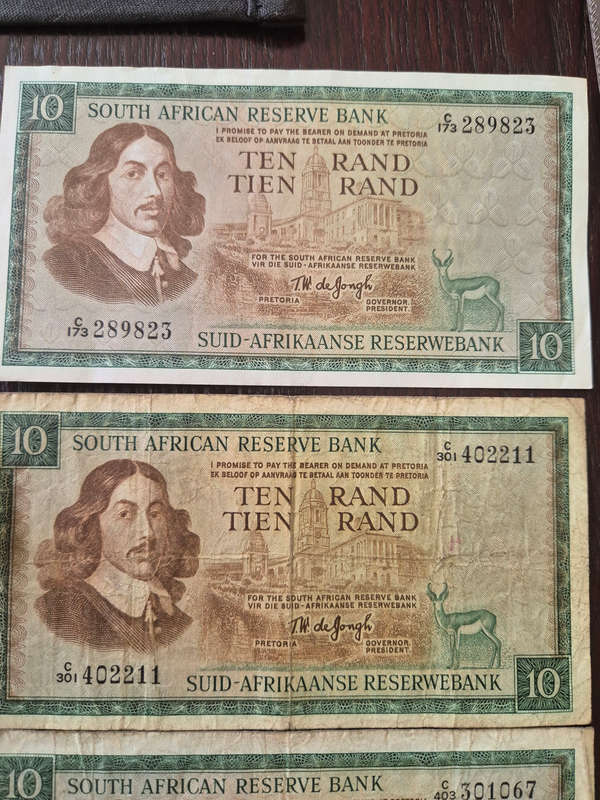 8 old R10 notes