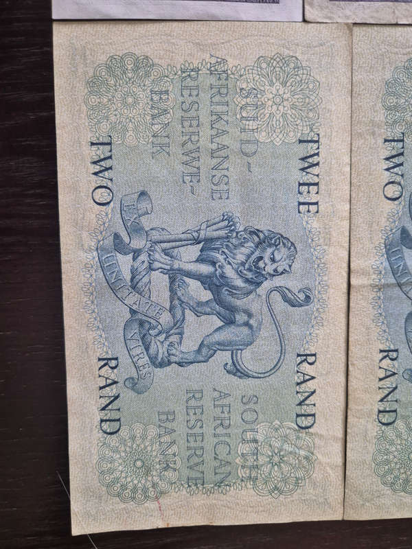 old South African notes