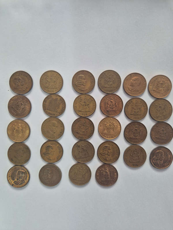 1c 1965 plus 27× 1c mix dates