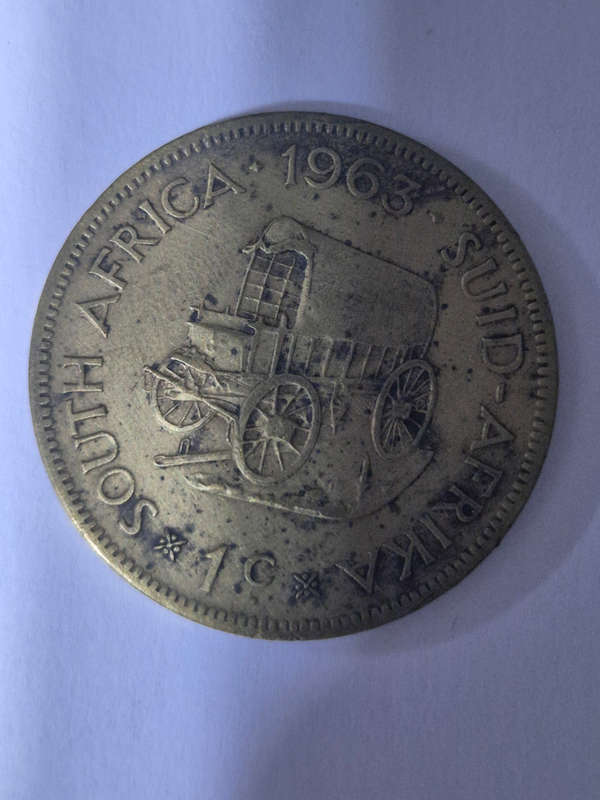 4×1c coins...1964.1962.1963.1961