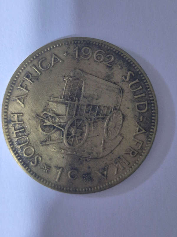 4×1c coins...1964.1962.1963.1961
