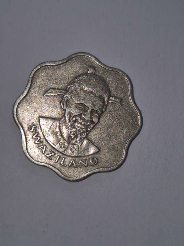 8×Swaziland coins.