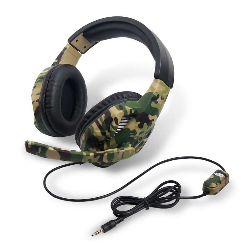 A1 Army Camo Gaming Headset