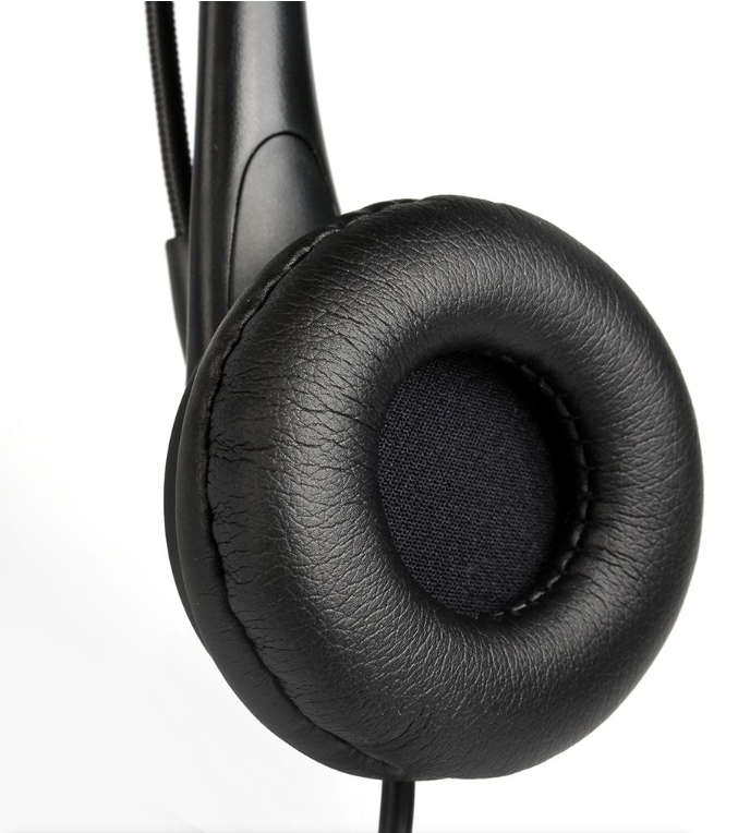 Astrum HS750 Wired USB Headphones with Mic, Noise Cancelling Mic