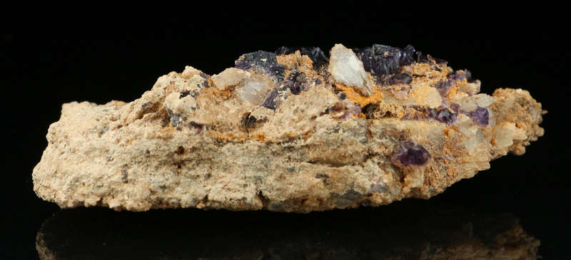 Grape Jelly Fluorite on Matrix, Palmwag, Namibia