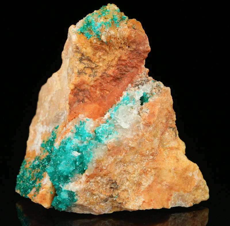 Dioptase on Matrix, Kaokoveld Region, Namibia